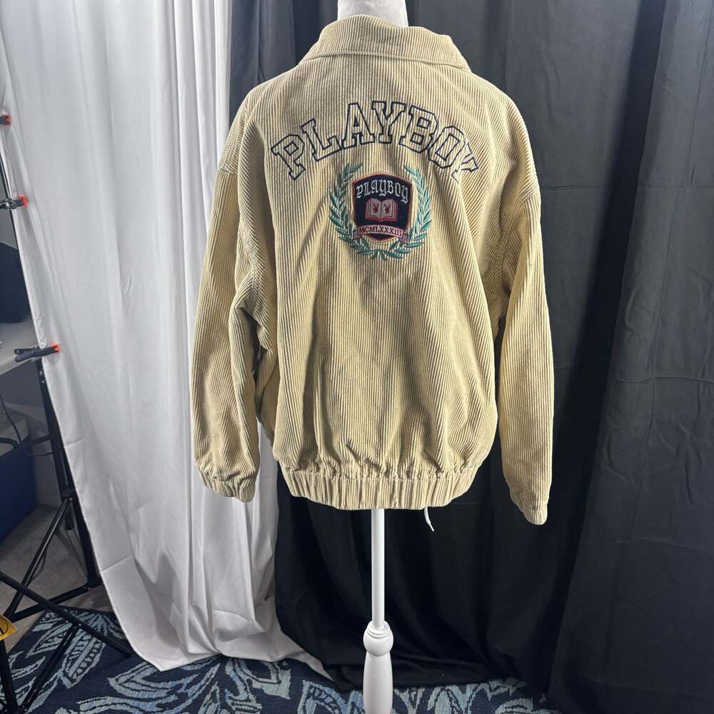 pacsun playboy varsity corduroy dad jacket size... - Picture 6 of 9